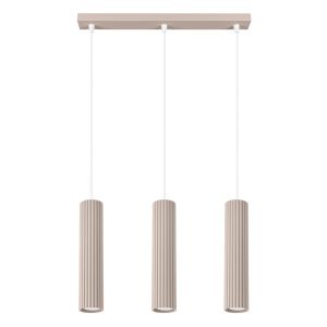 Lampa wisząca GRAVIO taupe-biała 3xGU10x10W wym:98x45x6,5cm IP20 Pure Lume 1019126