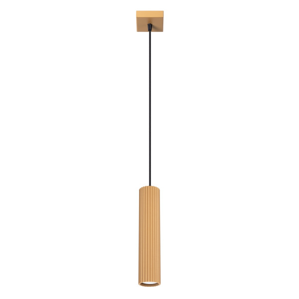 Lampa wisząca GRAVIO złota 1xGU10x10W wym:118x8x8cm IP20 Pure Lume 1019054