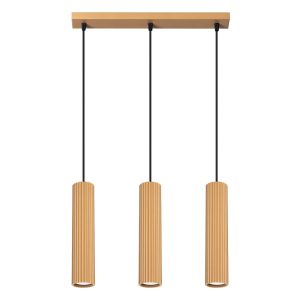 Lampa wisząca GRAVIO złota 3xGU10x10W wym:98x45x6,5cm IP20 Pure Lume 1019312