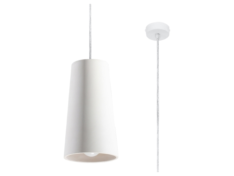 Lampa wisząca Gulcan ceramiczna biała 71700