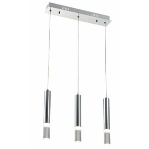 Lampa wisząca Gwen chromowana LED 3x5W Neutralna biel 1050lm Reality 845632 Lampa wisząca Gwen chromowana LED 3x5W Neutralna biel 1050lm Reality 845632