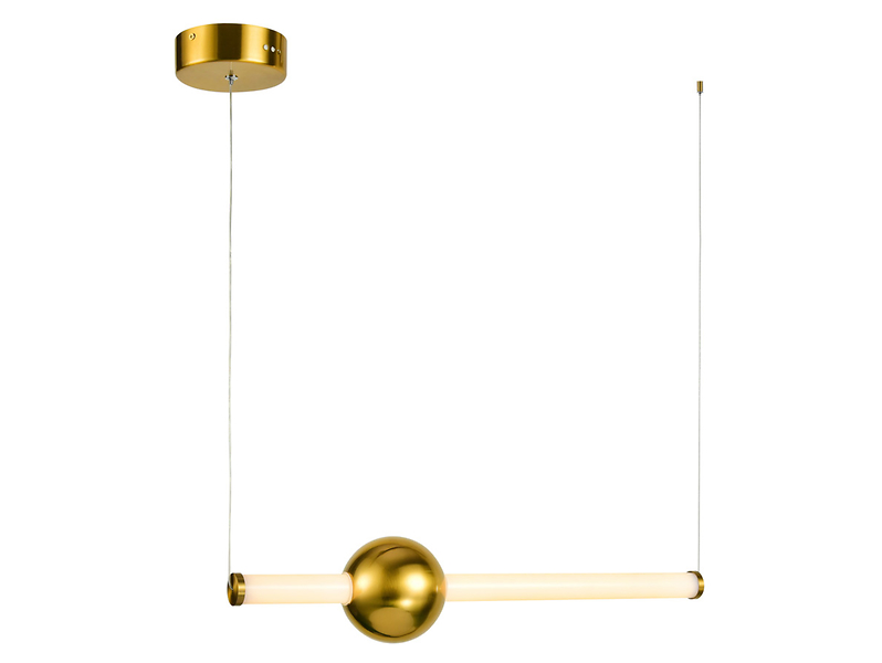 Lampa wisząca Halling stalowa biało-miedziana 34969
