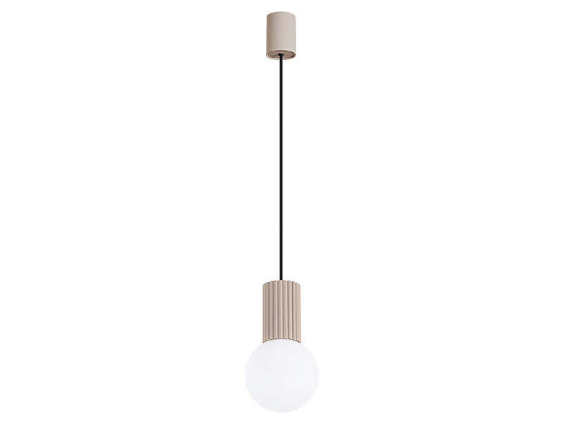 Lampa wisząca Halo aluminiowa brązowa 761423