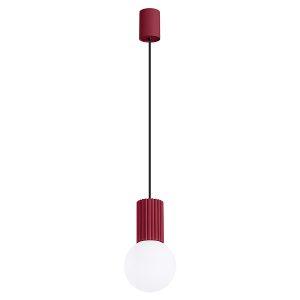 Lampa wisząca Halo aluminiowa czerwona 761428 Lampa wisząca Halo aluminiowa czerwona 761428