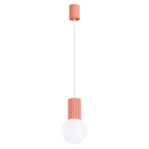 Lampa wisząca Halo aluminiowa różowa 761433 Lampa wisząca Halo aluminiowa różowa 761433