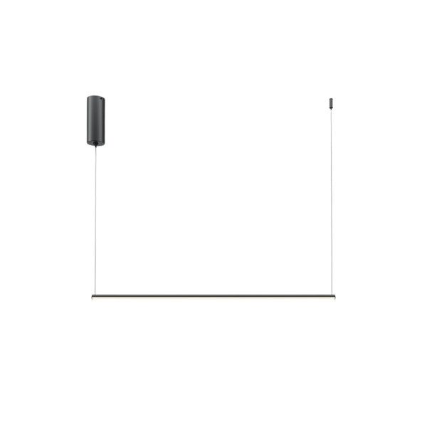Lampa wisząca Halo czarna LED 1x10W Odcienie bieli 630lm Maytoni 836112