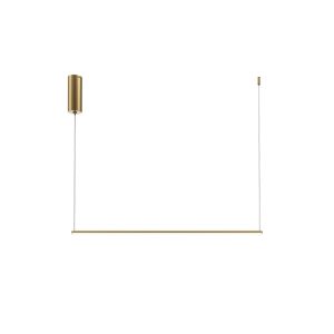 Lampa wisząca Halo mosiężna LED 1x10W Ciepła biel 500lm Maytoni 836077 Lampa wisząca Halo mosiężna LED 1x10W Ciepła biel 500lm Maytoni 836077