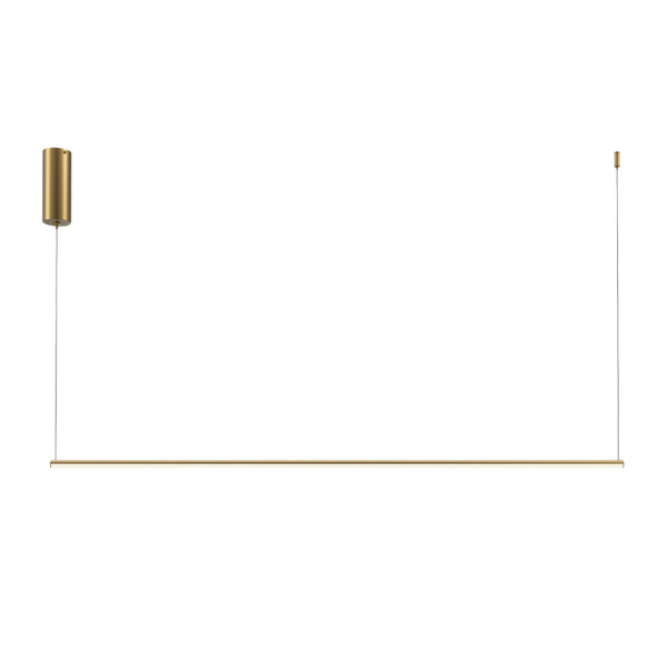 Lampa wisząca Halo mosiężna LED 1x16W Ciepła biel 1100lm Maytoni 835948