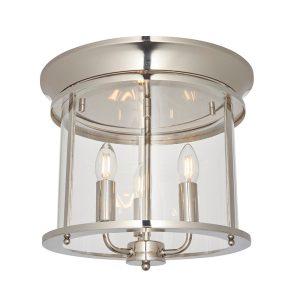 Lampa wisząca HAMPWORTH niklowa 3xE14x15W wym:30,5×35,7×35,7cm IP20 Endon 1030311 Lampa wisząca HAMPWORTH niklowa 3xE14x15W wym:30,5×35,7×35,7cm IP20 Endon 1030311