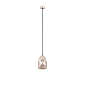 Lampa wisząca Harley stalowa złota 34929 Lampa wisząca Harley stalowa złota 34929