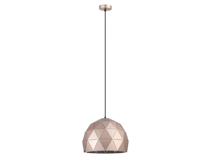Lampa wisząca Harley stalowa złota 34928