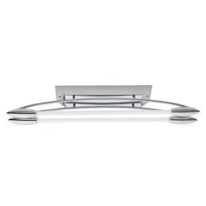 Lampa wisząca HARPER LED chromowana opalowa 2xT5x18W IP20 Endon 1030264 Lampa wisząca HARPER LED chromowana opalowa 2xT5x18W IP20 Endon 1030264