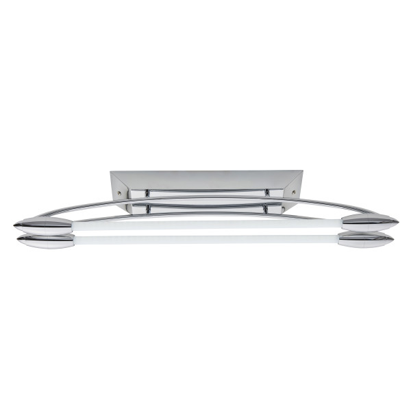 Lampa wisząca HARPER LED chromowana opalowa 2xT5x18W IP20 Endon 1030264