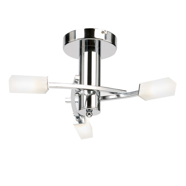 Lampa wisząca HAVANA chromowana 3xG9x15W wym:18,7x40,5x40,5cm IP20 Endon 1027348