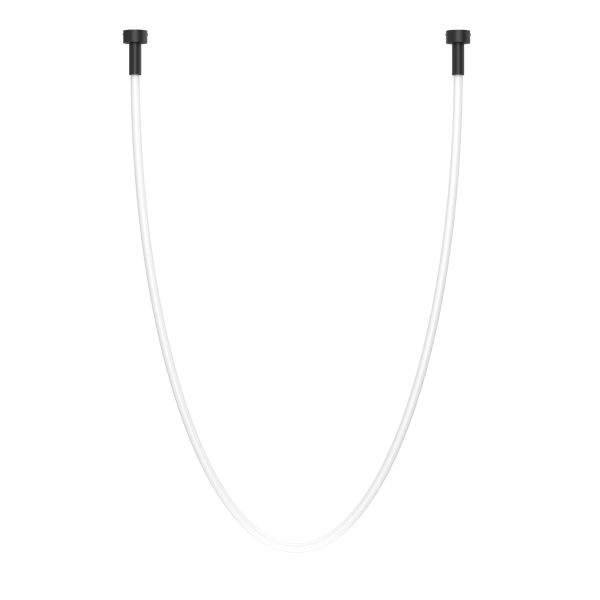 Lampa wisząca HEBI biało-czarna LED 56W biały ciepły 6837lm IP20 Shilo 1019353