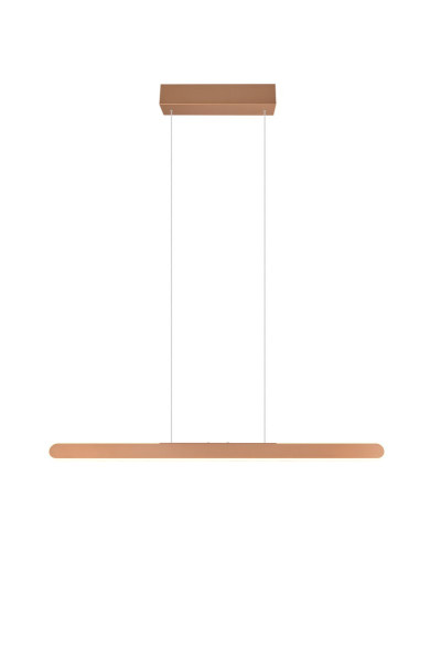 Lampa wisząca HELIOS brązowa-odcienie brązu LED 1x28W 3300lm Trio 835909