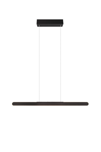 Lampa wisząca HELIOS czarna LED 1x28W Odcienie bieli 3300lm Trio 836010