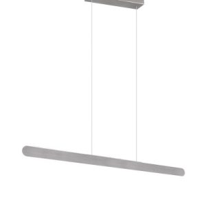 Lampa wisząca HELIOS odcienie srebra LED 1x28W Odcienie bieli 3300lm Trio 835970 Lampa wisząca HELIOS odcienie srebra LED 1x28W Odcienie bieli 3300lm Trio 835970