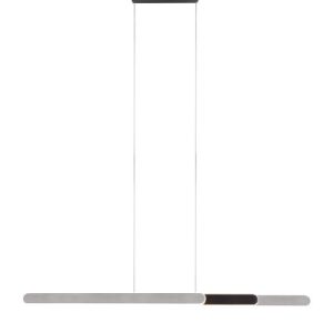 Lampa wisząca HELIOS odcienie srebra LED 1x48W Odcienie bieli 5800lm Trio 836047 Lampa wisząca HELIOS odcienie srebra LED 1x48W Odcienie bieli 5800lm Trio 836047