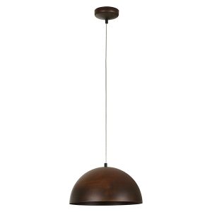 Lampa wisząca Hemispere Rust S stalowa brązowa 147699 Lampa wisząca Hemispere Rust S stalowa brązowa 147699