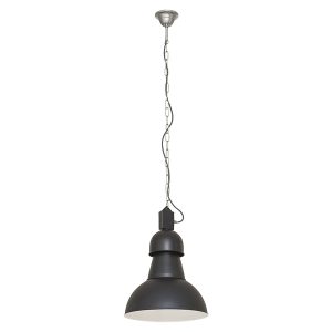 Lampa wisząca High-bay stalowa czarna 8535 Lampa wisząca High-bay stalowa czarna 8535