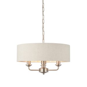 Lampa wisząca HIGHCLERE polerowana chromowana 3xE14x15W IP20 Endon 1025575 Lampa wisząca HIGHCLERE polerowana chromowana 3xE14x15W IP20 Endon 1025575