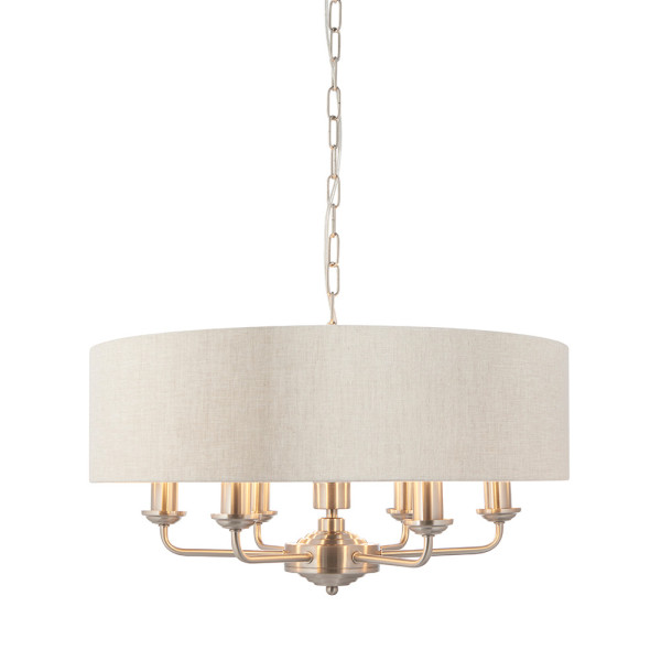Lampa wisząca HIGHCLERE polerowana chromowana 6xE14x15W IP20 Endon 1025560