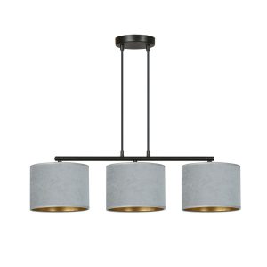 Lampa Wisząca Hilde 3 Bl Gray 752750
