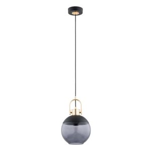 Lampa wisząca HILTO czarno-złota-dymiona 1xE27x15W IP20 Alfa 991304 Lampa wisząca HILTO czarno-złota-dymiona 1xE27x15W IP20 Alfa 991304