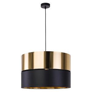 Lampa wisząca Hilton metalowa czarno-złota 42598 Lampa wisząca Hilton metalowa czarno-złota 42598