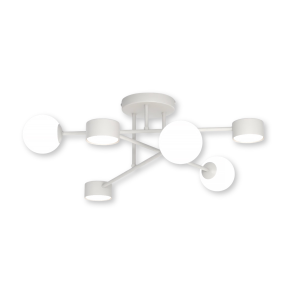 Lampa wisząca HOLON szara 6xG9x10W wym:23x62x60cm IP20 Emibig 1019614 Lampa wisząca HOLON szara 6xG9x10W wym:23x62x60cm IP20 Emibig 1019614