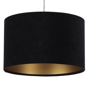 Lampa wisząca HOME 30 czarna/złota 142789