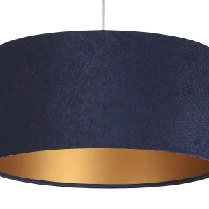 Lampa wisząca HOME 30 granatowa/złota 391405
