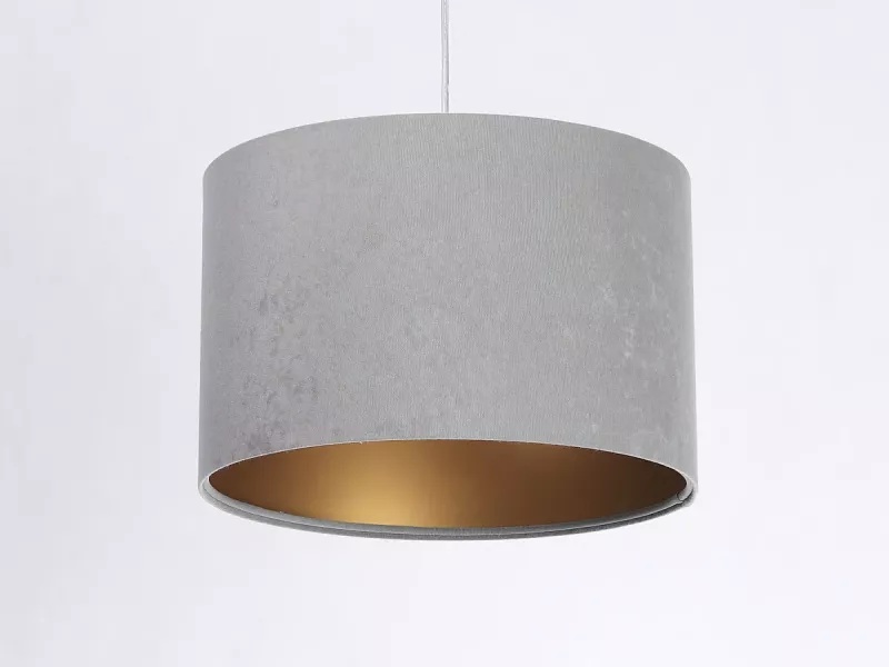 Lampa wisząca HOME 30 szara/złota 391217