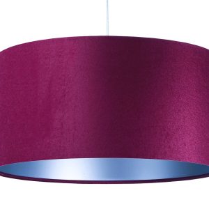 Lampa wisząca HOME 40 fioletowa/srebrna 391629 Lampa wisząca HOME 40 fioletowa/srebrna 391629