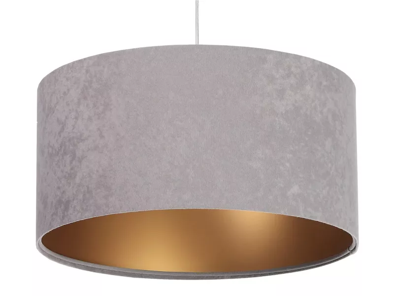Lampa wisząca HOME 40 szara/złota 391158