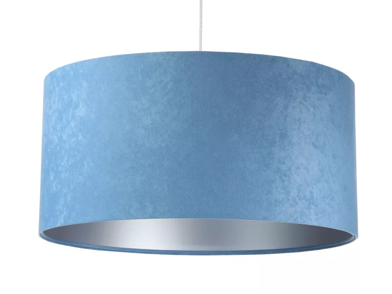 Lampa wisząca HOME 50 błękitna/srebrna 391207