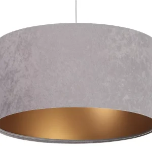 Lampa wisząca HOME 50 szara/złota 391542 Lampa wisząca HOME 50 szara/złota 391542