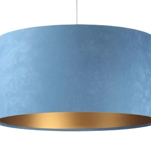 Lampa wisząca HOME 60 błękitna/złota 391214 Lampa wisząca HOME 60 błękitna/złota 391214