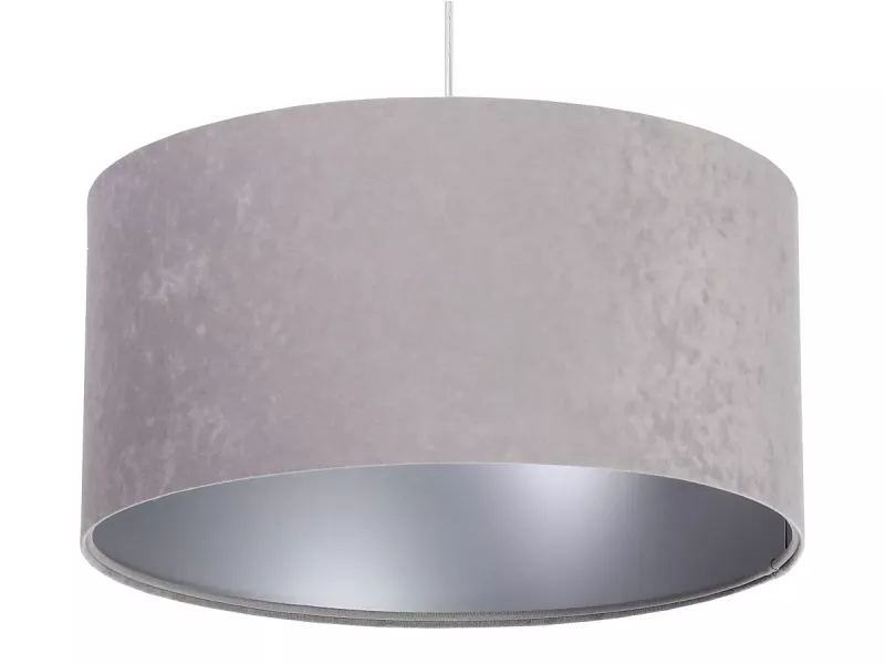 Lampa wisząca HOME 60 szara/srebrna 391613
