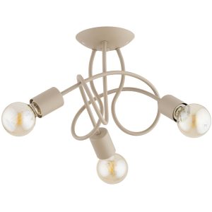 Lampa wisząca HOSSA splątane ramiona beżowa 3xE27x15W IP20 Alfa 1029977 Lampa wisząca HOSSA splątane ramiona beżowa 3xE27x15W IP20 Alfa 1029977