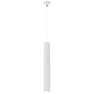 Lampa wisząca HUDSON biała metalowa GU10 90 cm 1072041 Lampa wisząca HUDSON biała metalowa GU10 90 cm 1072041