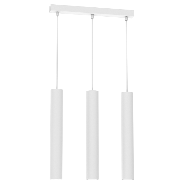 Lampa wisząca Hudson biały metal GU10 90 cm 1072005