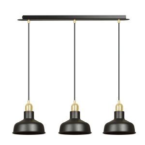 Lampa Wisząca Ibor 3 Black 752659