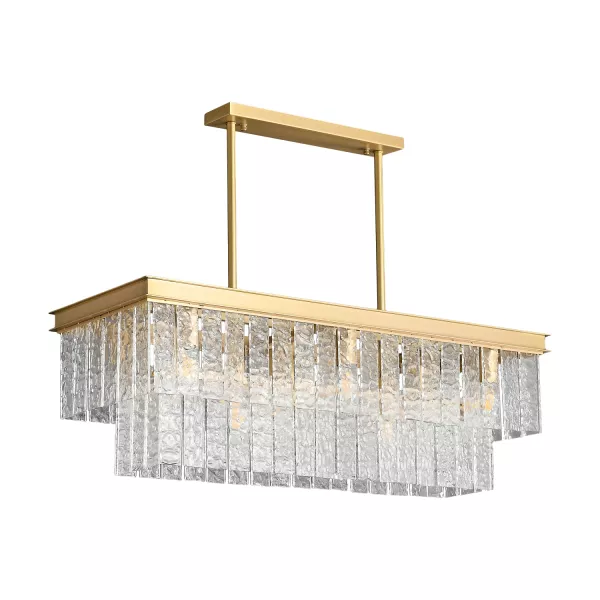 Lampa wisząca ICELAND mosiądz 100 cm 815593