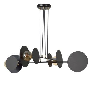 Lampa Wisząca Idea 4 Black 752688