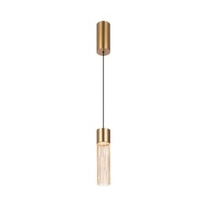 Lampa wisząca Imaginary złota LED 1x5W Ciepła biel 100lm Maytoni 849522