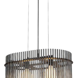 Lampa wisząca INESA czarna matowa 2xE27x40W wym:150x60x26cm IP20 Rabalux 991267 Lampa wisząca INESA czarna matowa 2xE27x40W wym:150x60x26cm IP20 Rabalux 991267