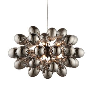 Lampa wisząca INFINITY czarna-chromowana 8xG9x10W IP20 Endon 991255 Lampa wisząca INFINITY czarna-chromowana 8xG9x10W IP20 Endon 991255