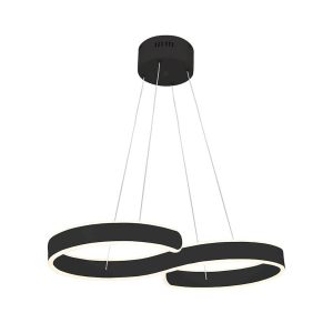 Lampa wisząca INFINITY czarna LED 1x60W Neutralna biel 3600lm Milagro 854431 Lampa wisząca INFINITY czarna LED 1x60W Neutralna biel 3600lm Milagro 854431